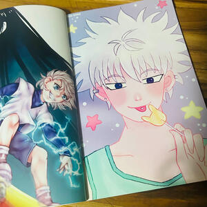 my piece from killua zine my piece from killua zine